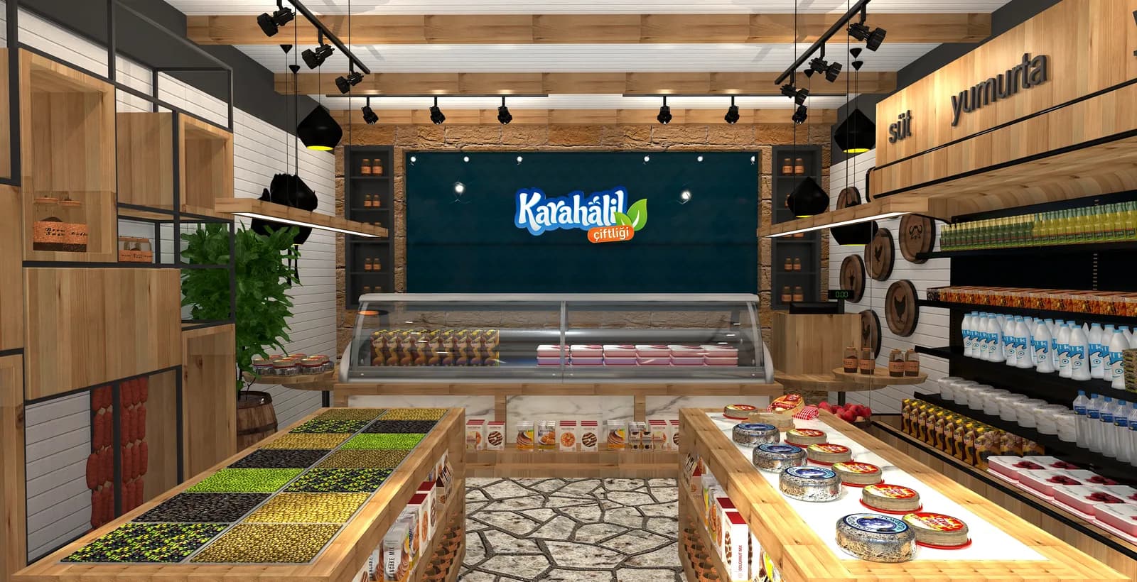 Karahalil Mağaza Tasarımı
