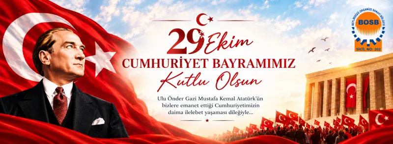 29 Ekim Cumhuriyet Bayramımız Kutlu Olsun